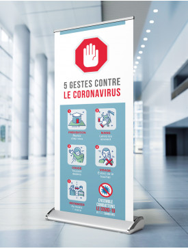 5 Gestes contre le Coronavirus