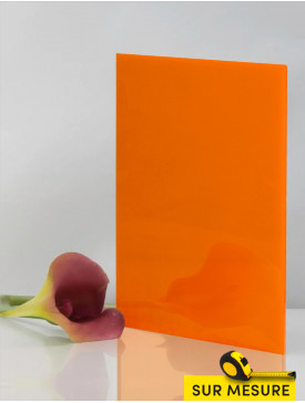 Plexi orange foncé