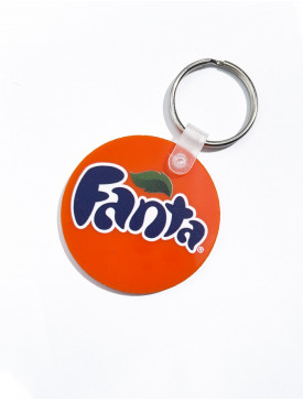 Porte-clés plexi orange