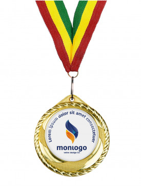 Médaille Or Tricolore 01